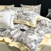 Alice Garden Soft 1000TC Egyptian Cotton Duvet Cover | Yedwo
